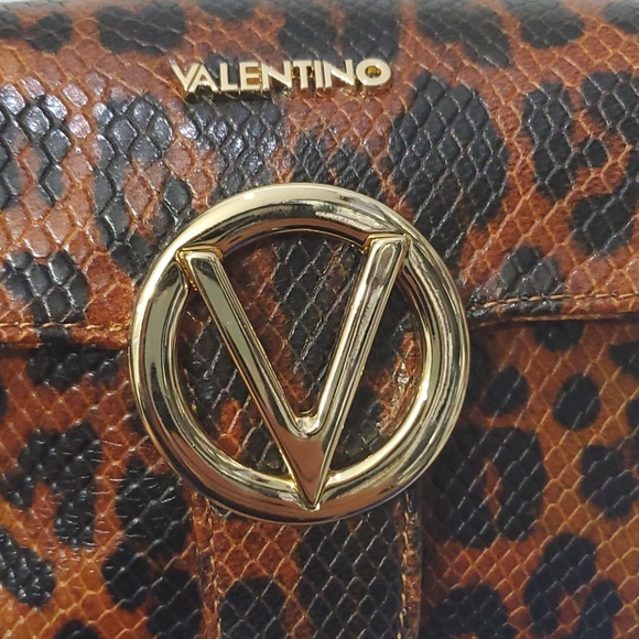 Valentino auth leopard print crossbody bag - Picture 10 of 11